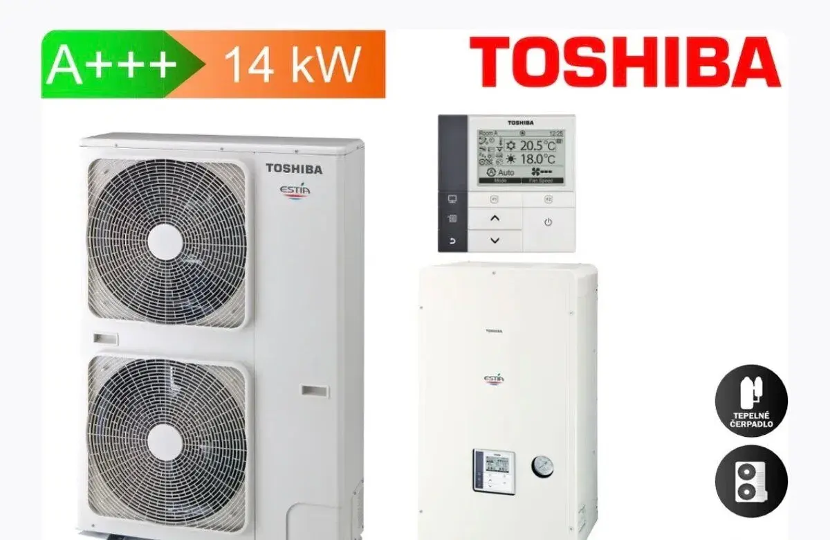 Tepelné čerpadlo Toshiba ESTIA 14kW