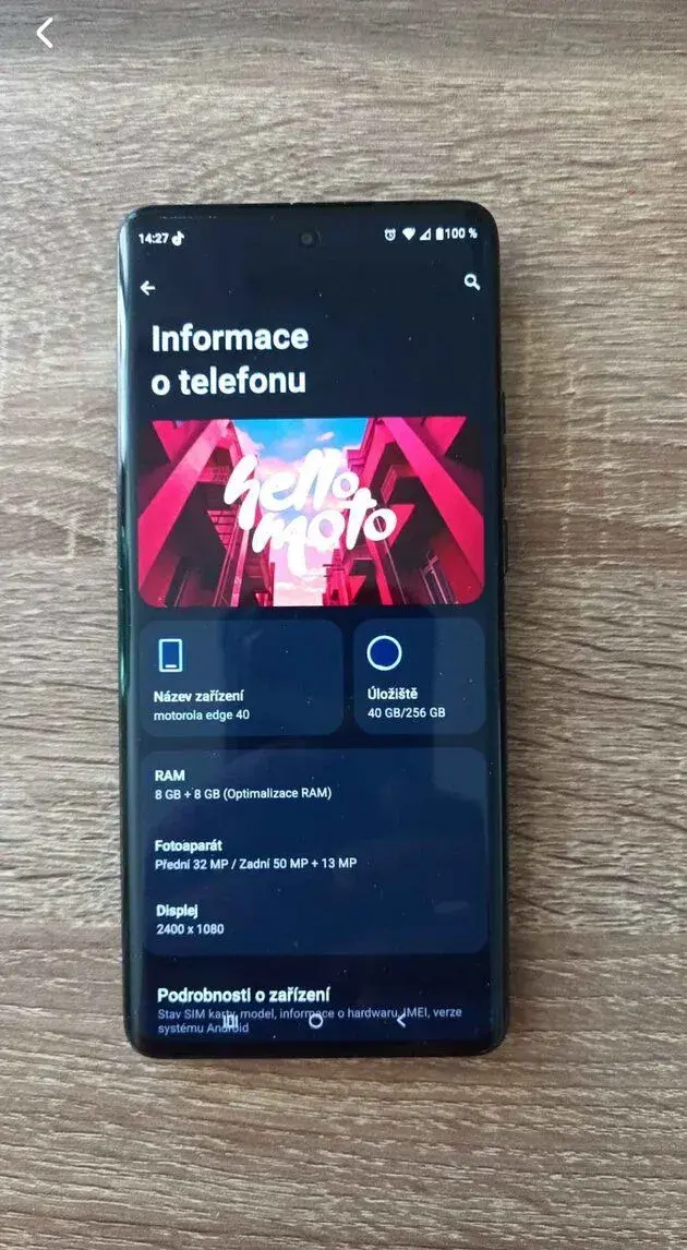 Motorola Edge 40 5g 8/256gb