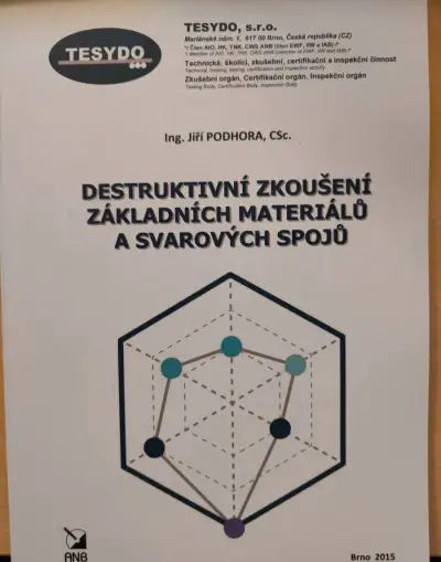 Destruktivní zkoušení základních materiálů a svarových spojů