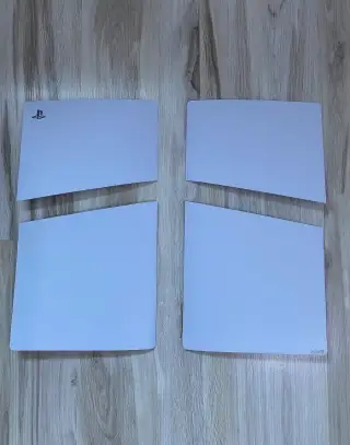 Bílé originální kryty na PlayStation 5 PRO