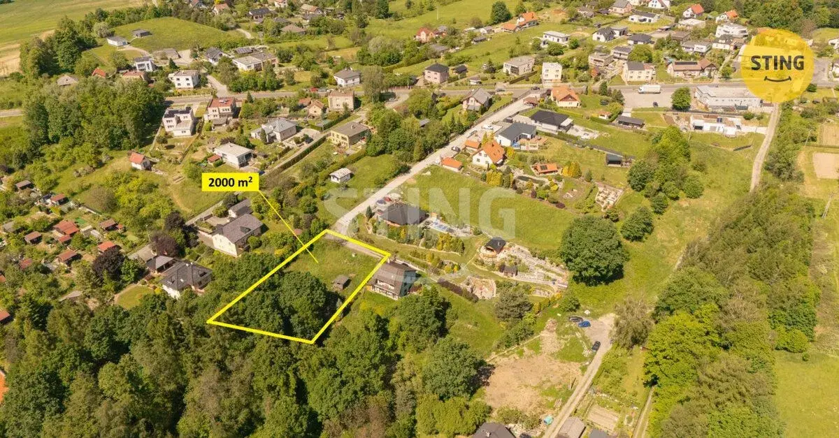 Prodej stavebního pozemku k bydlení, 2.000 m², Karv, 135781