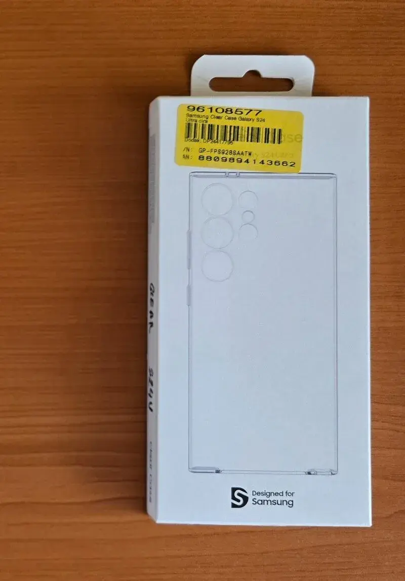 Kryt Clear Case pro Samsung S24 Ultra
