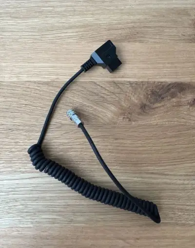 D-Tap 2-pin napájecí kabel pro BMPCC 6K/4K (kroucený)