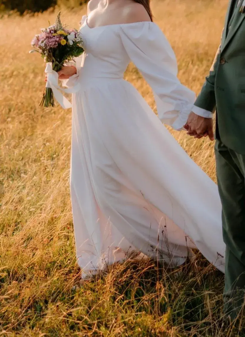 Svadobné šaty v BOHO štýle