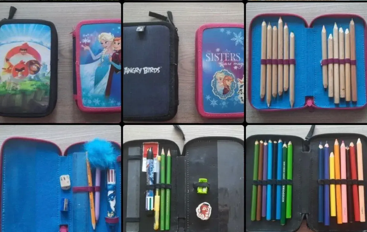 Vybavený 2x školní penál