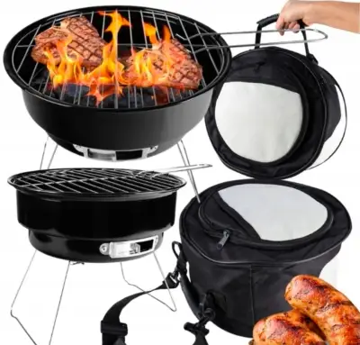 Přenosný gril v termobrašně, rybář, camp, outdoor