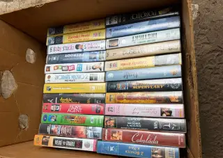 VHS KAZETY 24 KUSŮ
