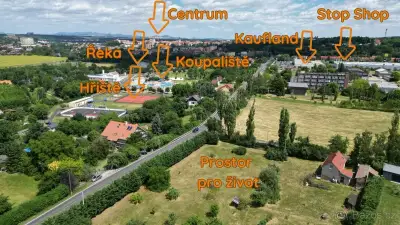 Prodej domu, stavební parcely a souboru pozemků v Žatci