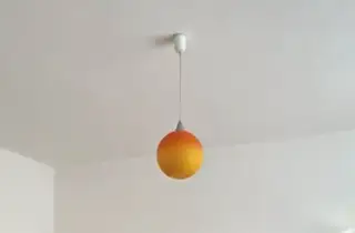 Retro stropní světlo lustr