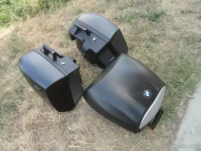 BMW R1200R K27, orig boční kufry + top case