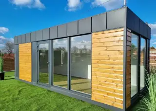 Kancelářský modul / pavilon 7x3 | elektroinstalace