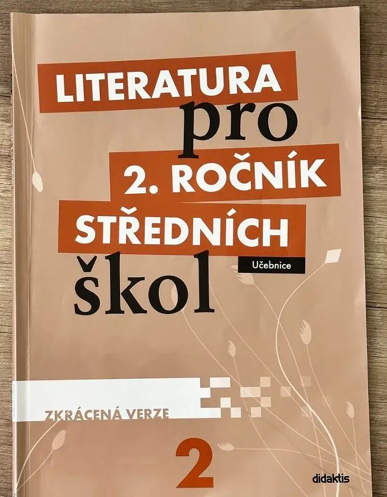 Literatura pro 2. ročník středních škol