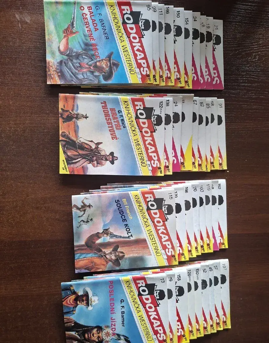 Balík retro westernů Rodokaps