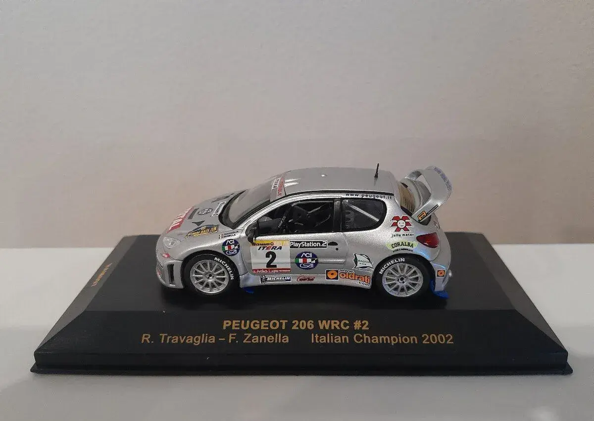 model PEUGEOT 206 WRC/IXO RAM097 rarita