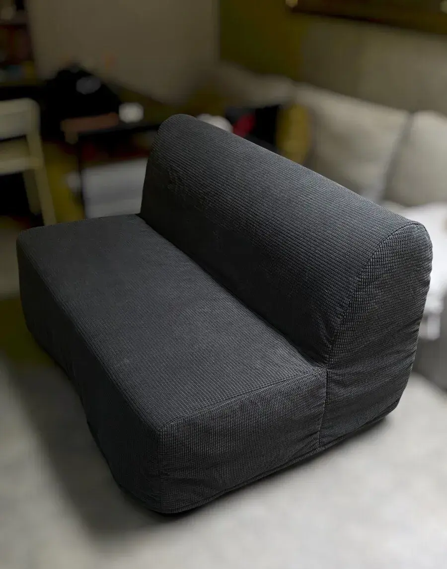 IKEA LYCKSELE MURBO - rozkládací pohovka, tmavošedá