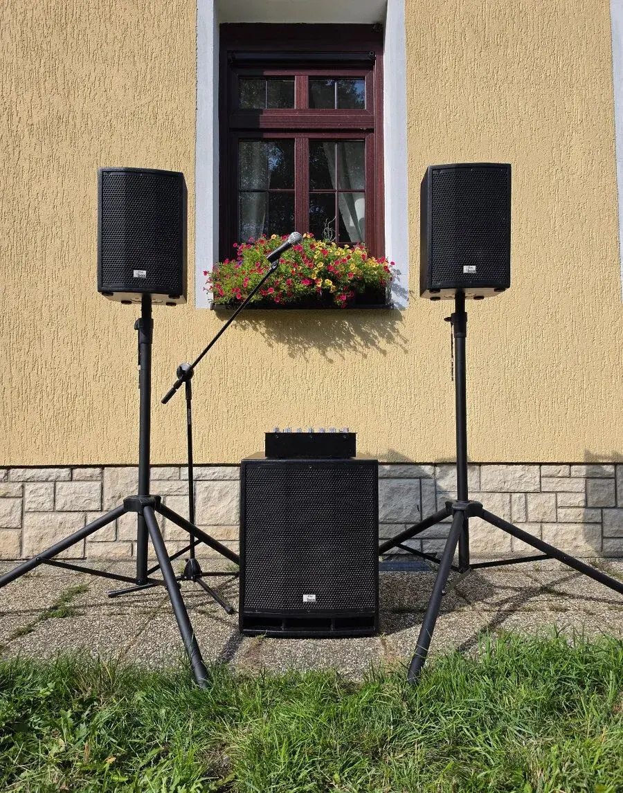 Kompletní PA ozvučení The Box CL 108/115 MKII + mix Reloop +