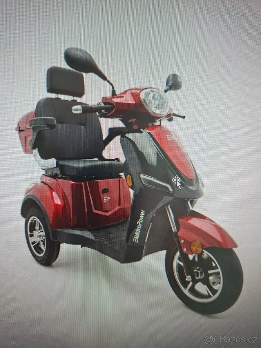 Zánovní Elektro Tříkolku de LUXE 7