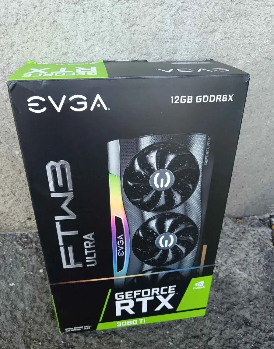 EVGA 3080 Ti 12 GB Komplet