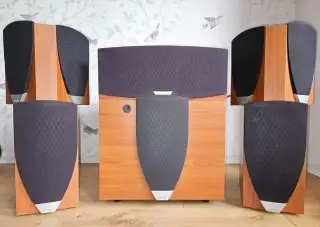 JAMO E800 PDD – kompletní 5.1 sestava, třešeň, původní dánsk