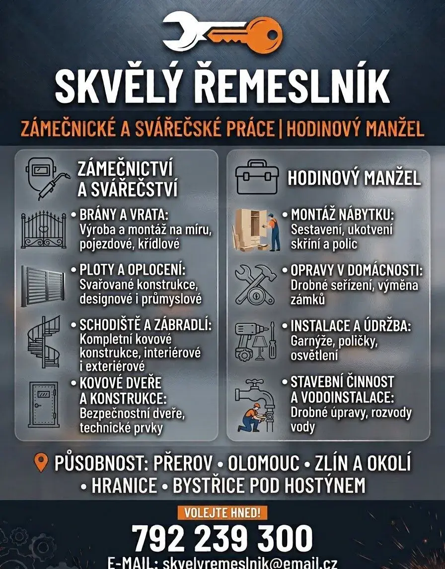 Zamečnické práce-Hodinový manžel