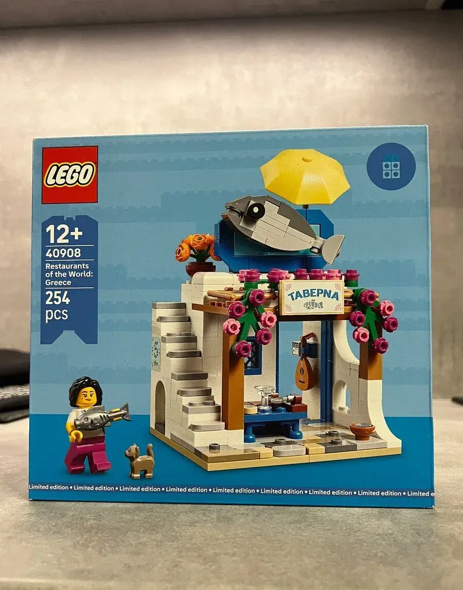 LEGO 40908 Světová restaurace Řecko