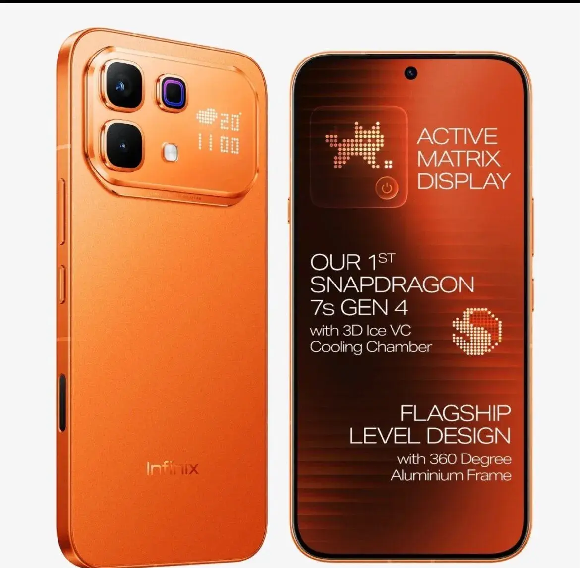Infinix NOTE 60 Pro Solar Orange 128 GB,8 GB Ram