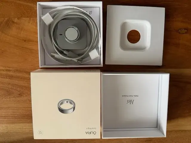 Oura Ring 4 Silver, vel. 12 – NOVÝ, NENOŠENÝ – Brno