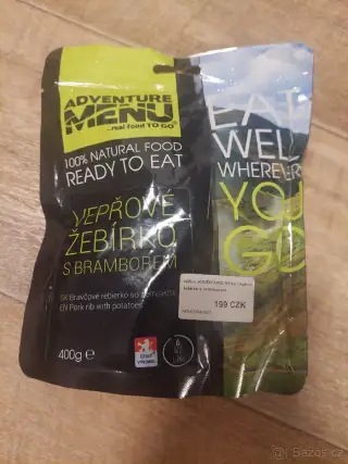 Adventure Menu dehydrované jídlo na cesty