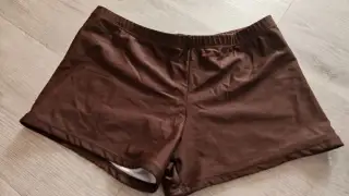 Hnědé plavkové šortky 42/L