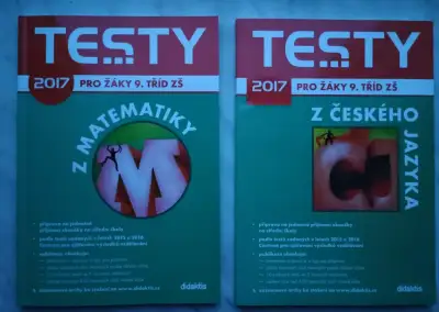 Testy z matematiky a ČJ přijímačky na SŠ