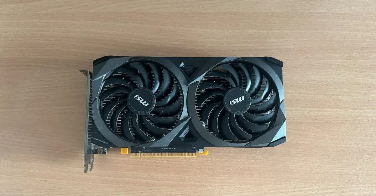 GPU MSI RTX 3050 VENTUS 2X OCV1 8GB