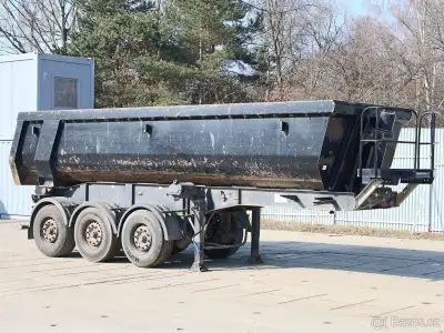 Schwarzmüller KIS-3/E, HARDOX, 24 CBM, DVĚ ZVEDACÍ NÁPRAVY