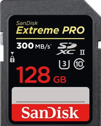 SanDisk SDXC 128GB Extreme Pro