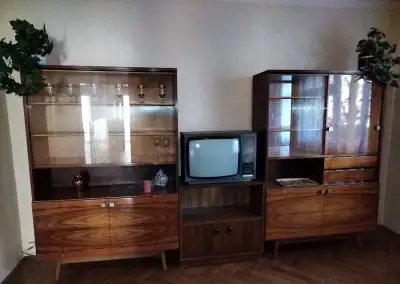 Retro obývací stěna