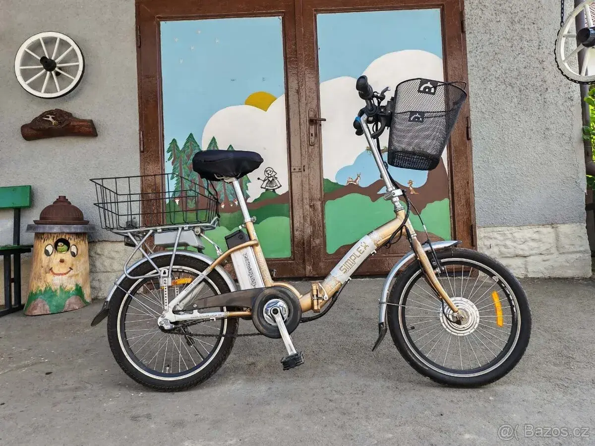 Skládací elektrokolo E-Totem Simplex - JAKO NOVÉ
