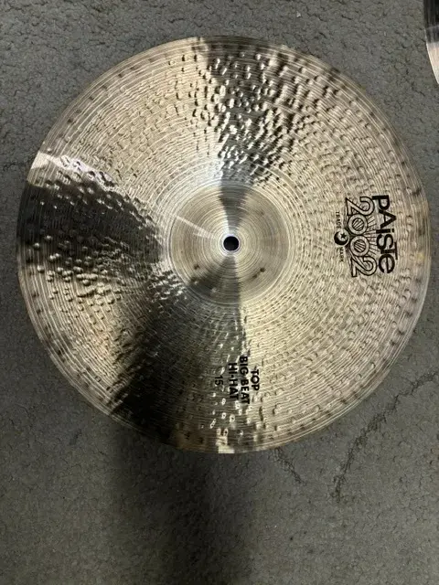 Paiste 15" 2002 Black Big Beat Hi-Hat