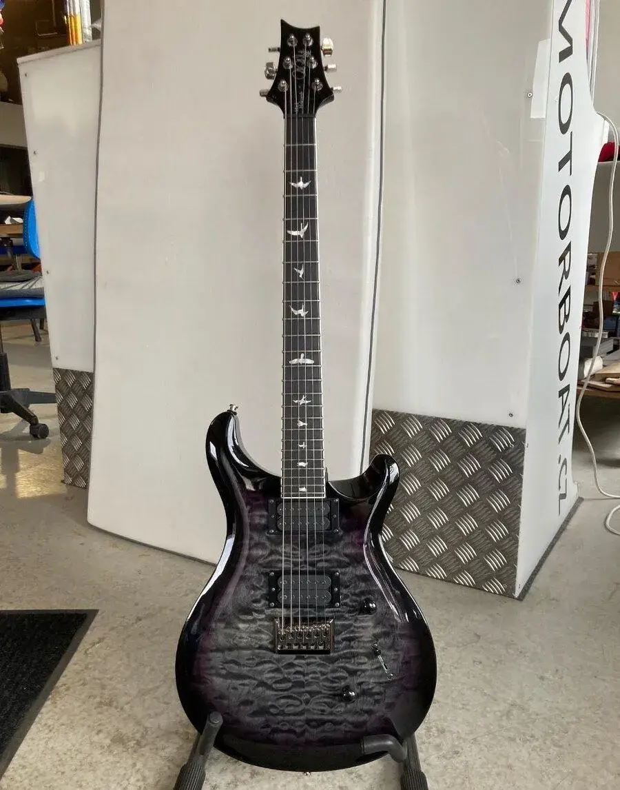 PRS SE Mark Holcomb Purple burst elektrická kytara
