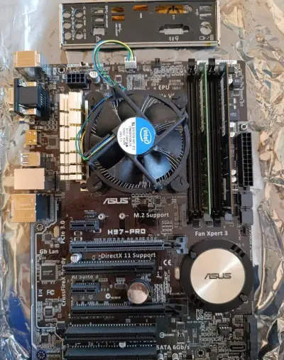 Asus H97- Pro + I7-4770 + 16GB RAM
