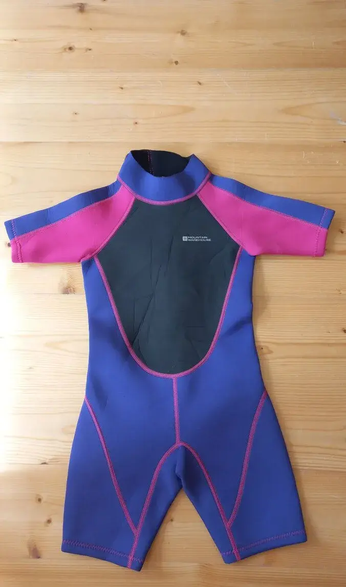 NEOPREN, krátký neoprenový oblek, na 5-6let dívčí