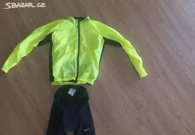 Dětská cyklistická větrovka + kraťasy KALAS vel. 110