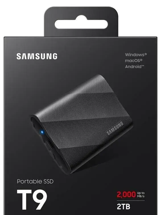 Samsung Portable SSD T9 2TB černý