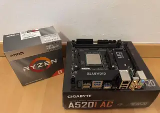 Gigabyte A520I AC + AMD Ryzen 5 4600G