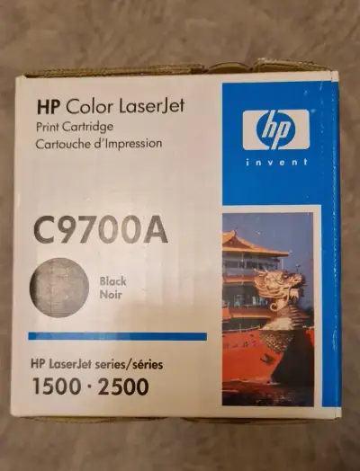 Toner HP C9700A - černý originální