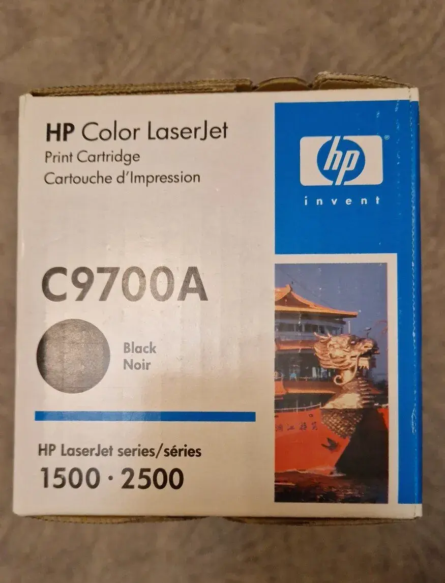 Toner HP C9700A - černý originální