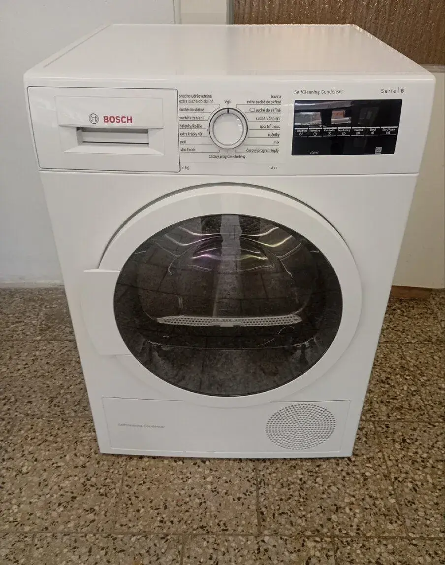Sušička prádla s tepelným čerpadlem Bosch