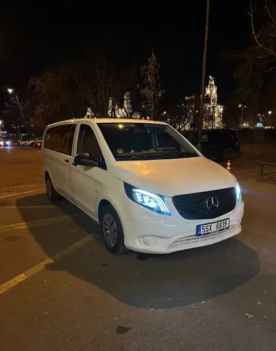 Pronájem Mercedes Vito 8+1 XXL. Toyota Proace 8+1 XXL