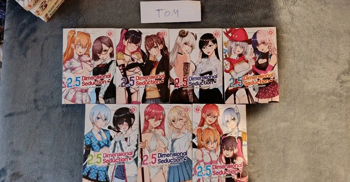 Manga, knihy, 2.5 dimensional seduction