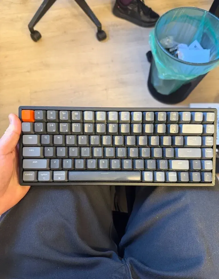 Keychron K2 – bezdrátová mechanická klávesnice 75 %