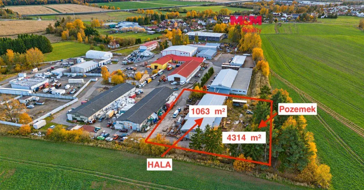 Nemovitost – 1063 m², pozemek 4314 m²