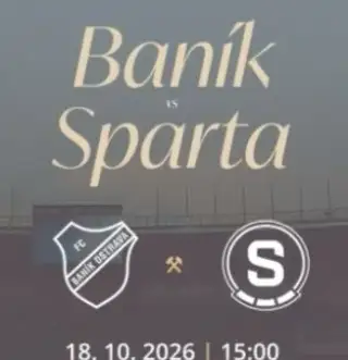 FC BANÍK OSTRAVA vs. AC SPARTA PRAHA 18.10.-Na prodej: do A9, C6